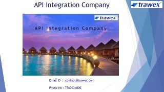 API Integration Company