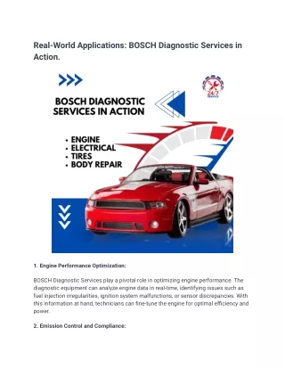 Real-World Applications_ BOSCH Diagnostic Services in Action.