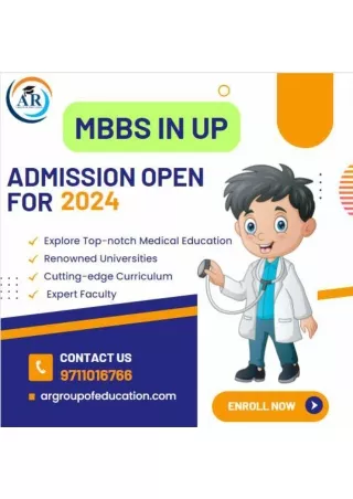 Embarking on the Path to Success: Pursue MBBS in Uttar Pradesh with AR Group of