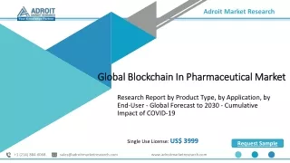 Global Blockchain In Pharmaceutical  Key Regions, Product Trends, Revenue