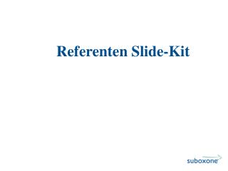 Referenten Slide-Kit