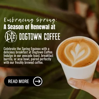 Embracing Spring A Season of Renewal at Dogtown Coffee