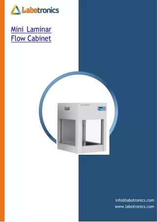 Mini-Laminar-Flow-Cabinet