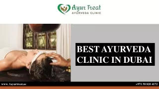 BEST  AYURVEDA CLINIC IN DUBAI