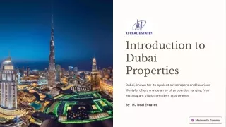 Commercial Real Estate | Dubai Real Estate