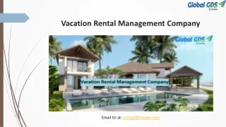 Vacation Rental Management Company