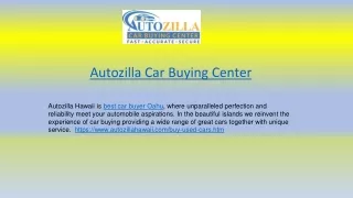 Oahu's Premier Car Buying Experience