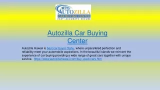 Oahu's Premier Car Buying Experience