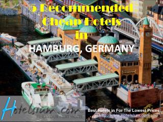 Hamburg - 5 Recommended Cheap Hotels