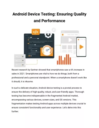 Android Device Testing_ Ensuring Quality and Performance