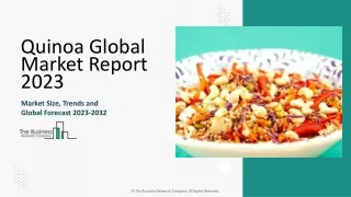 Quinoa Market Size, Share, Growth, Report, Trend Analysis, Forecast 2033