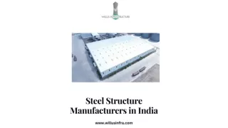 Reliable Prefab Steel Buildings in India - Willus Infra