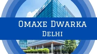 Omaxe Dwarka In Delhi - PDF Download