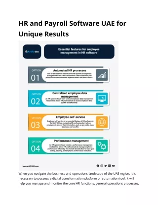 HR SOFTWARE AND PAYROLL SOFTWARE