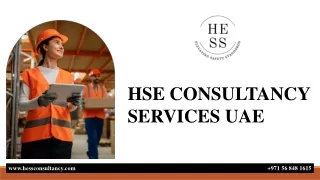 HSE CONSULTANCY SERVICES UAE