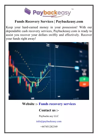 Funds Recovery Services  Paybackeasy.com