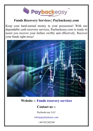 Funds Recovery Services  Paybackeasy.com