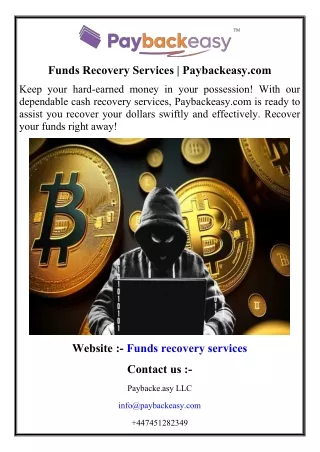 Funds Recovery Services  Paybackeasy.com