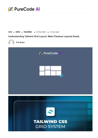 Understanding Tailwind Grid Layout: Make Flawless Layouts Easily