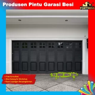 CUSTOM UKURAN..!! Wa 0852 1824 3246 Bengkel Las Pintu Carport Lipat Besi Untuk Proyek Di Kajen