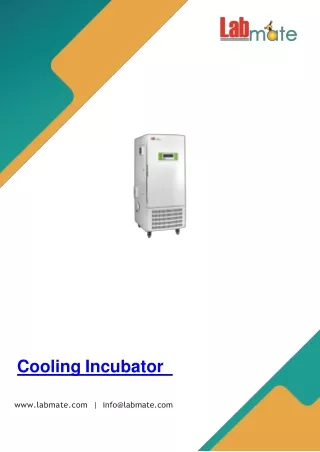 Cooling-Incubator-