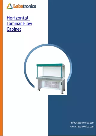 Horizontal-Laminar-Flow-Cabinet