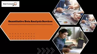 Quantitative Data Analysis Services