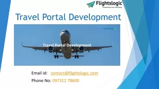 Travel Portal Development