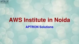 AWS Institute in Noida