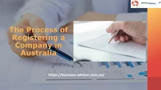 The Process of Registering a Company in Australia