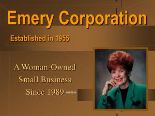 Emery Corporation Established in 1955