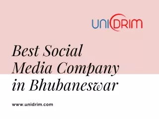 Best Social Media Company in Bhubaneswar