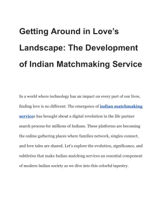 Decoding the World of Indian Matchmaking Sites: Where Tradition Meets Tech