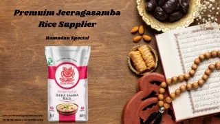 Premuim Jeeragasamba Rice Supplier - Bardhaman Agro Products Pvt Ltd.