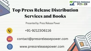 Top Press Release Distribution Services