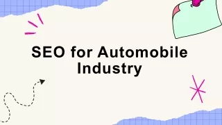 Effective SEO Techniques for Auto Dealerships