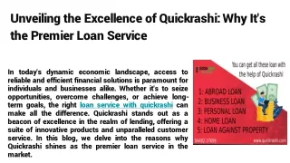 Looking For loans Apply Quickrashi loan Service.