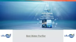 Best Water Purifier