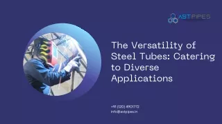 The Versatility of Steel Tubes Catering to Diverse Applications