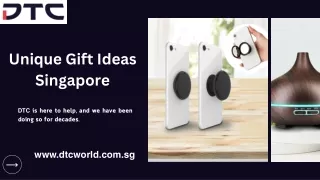 Unique Gift Ideas Singapore