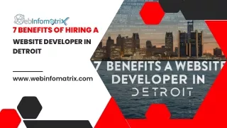 7 Benefits of Hiring a Detroit Website Developer