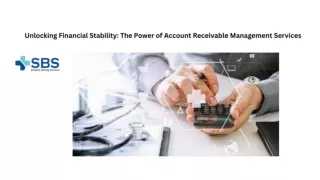 Unlocking Financial Stability The Power of Account Receivable Management Services