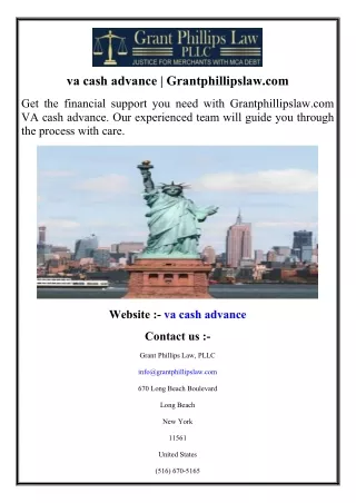 va cash advance  Grantphillipslaw.com