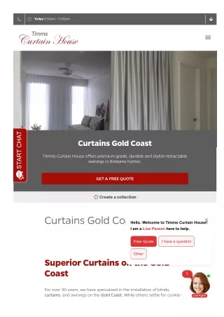 Curtains Gold Coast