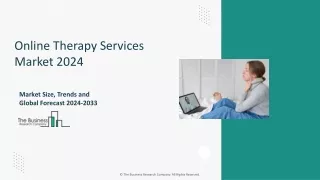 Online Therapy Services Market 2024