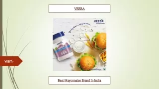 Best Mayonnaise Brand in India