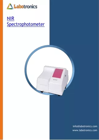 NIR spectrophototmeter