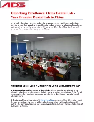 Unlocking-Excellence-China-Dental-Lab