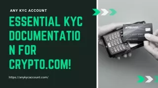 Documenting Your Crypto Adventure: KYC Requirements Unveiled for Crypto.com