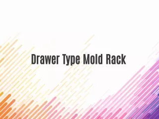 Drawer Type Mold Rack